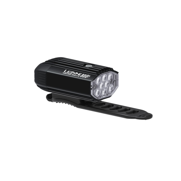 Lezyne Micro Drive 800+ Front, satin black