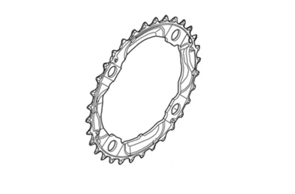 Shimano Kettenblatt DEORE FC-M532 32 Zähne AA silber