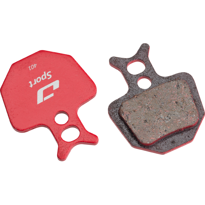 Jagwire Bremsbeläge, SPORT SEMI-METALLIC red Formula DCA063