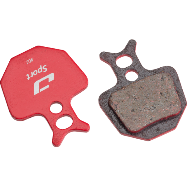 Jagwire Bremsbeläge, SPORT SEMI-METALLIC red Formula DCA063