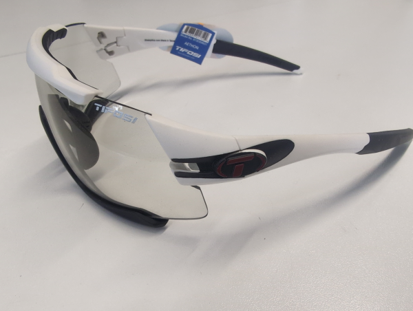 Tifosi Sonnenbrille Aethon white/black light night Fototec