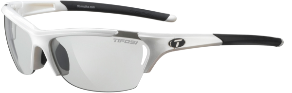 Tifosi Sonnenbrille Radius, Pearl White, S-M, Smoke Fototec