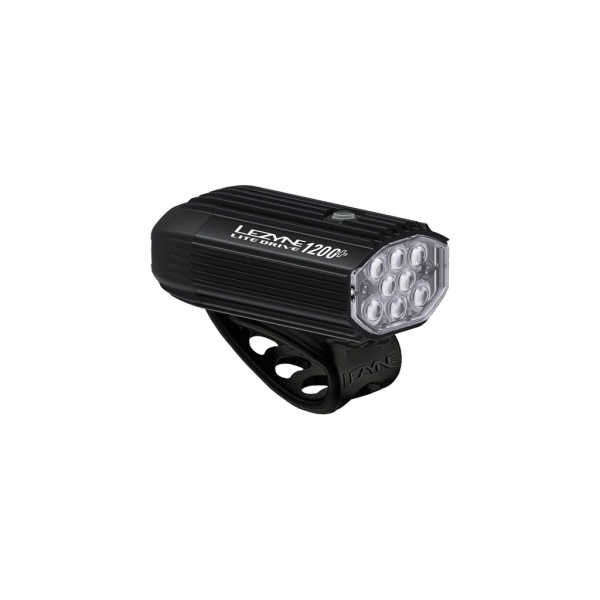 Lezyne Lite Drive 1200+ Front, satin black