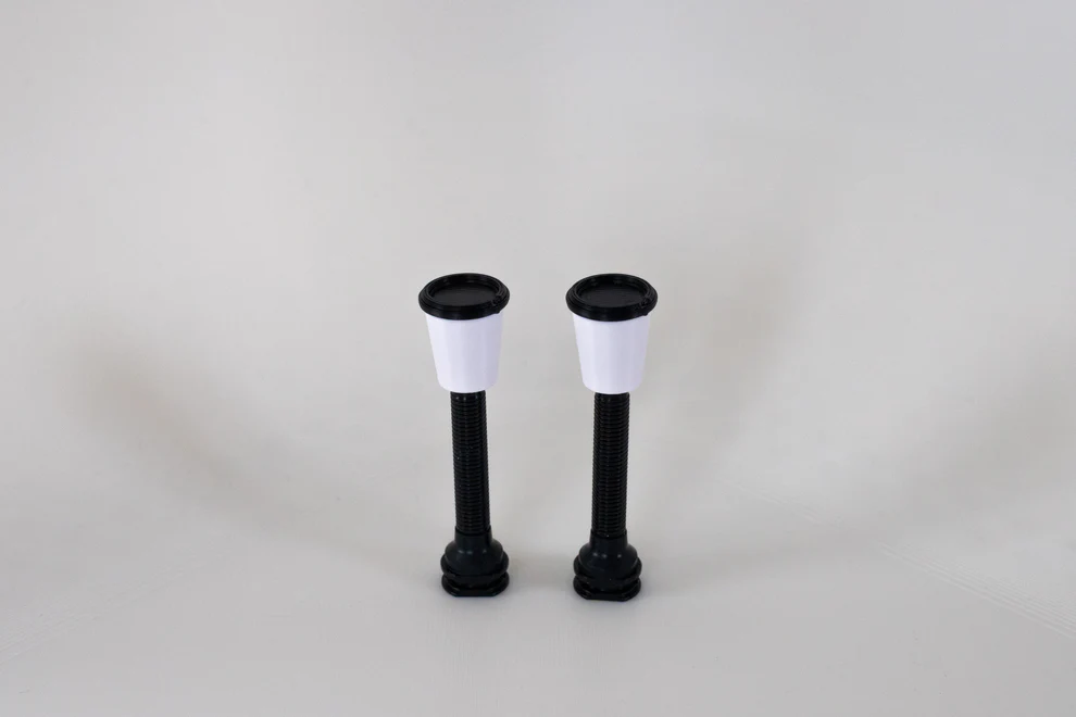 LuCycle Valvecap PETG 1 Paar - Presta, Coffee to Go