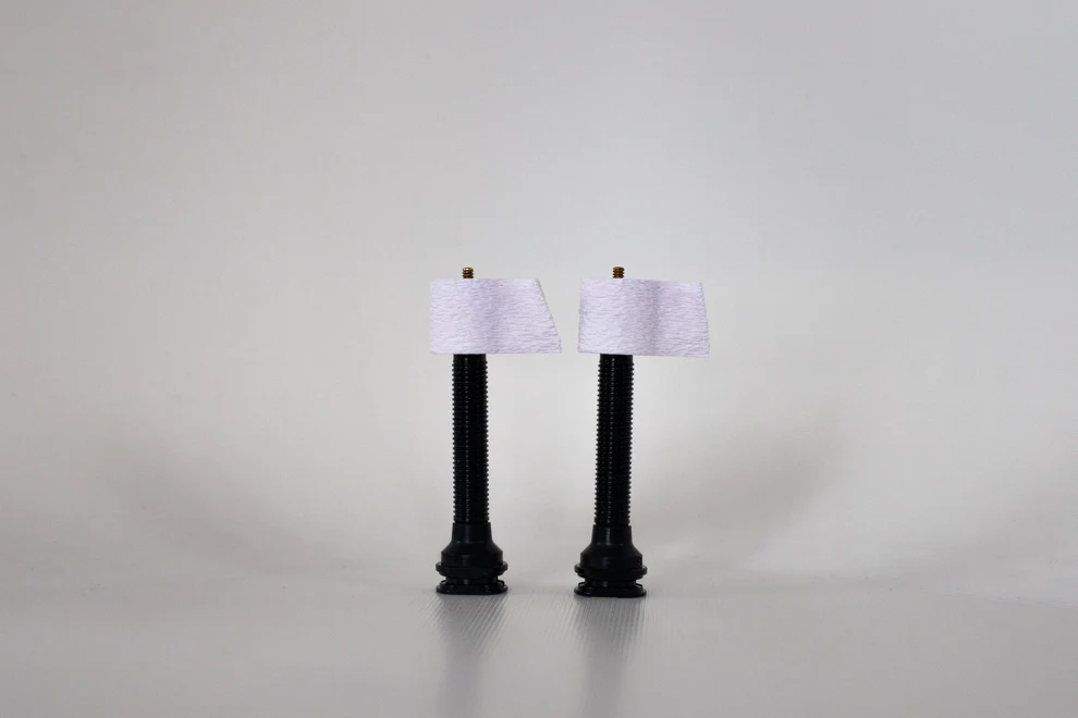 LuCycle Valvecap PETG 1 Paar - Schrader (Autoventil), Toiletpaper