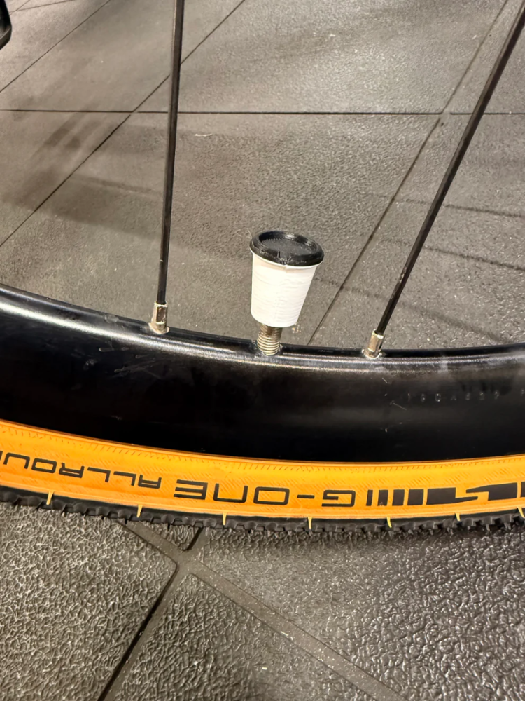 LuCycle Valvecap PETG 1 Paar - Schrader (Autoventil), Coffee to Go