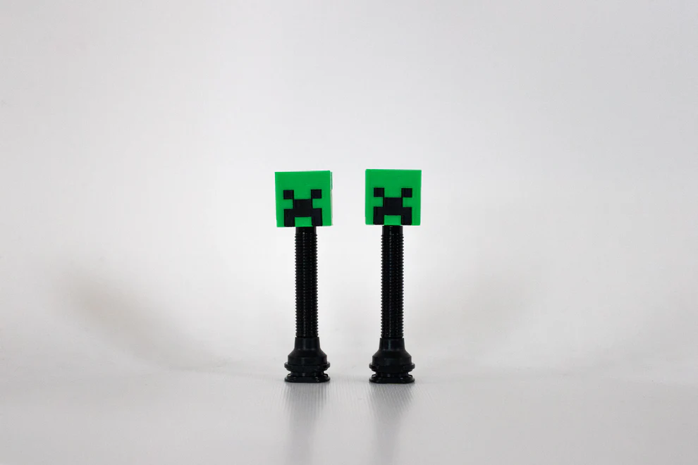 LuCycle Valvecap PETG 1 Paar - Schrader (Autoventil), Creeper