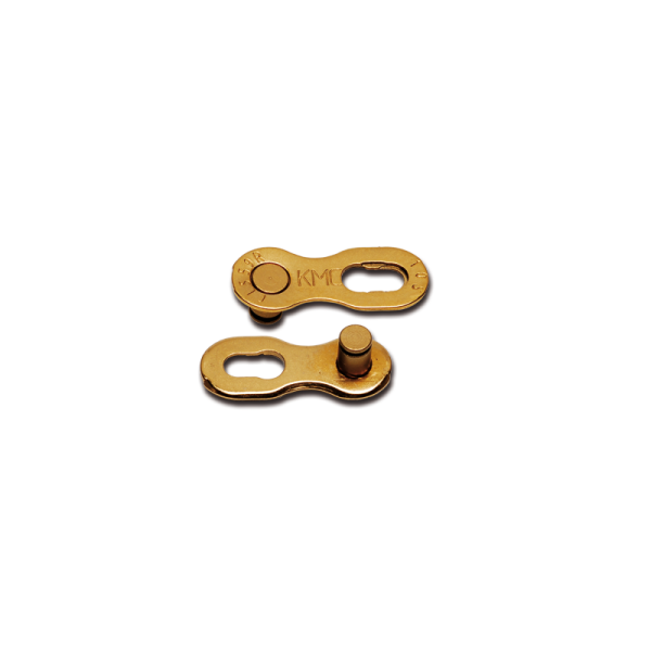 KMC Verschlussglied, MissingLink 12NR Ti-N, 11/128", 5,2mm, gold