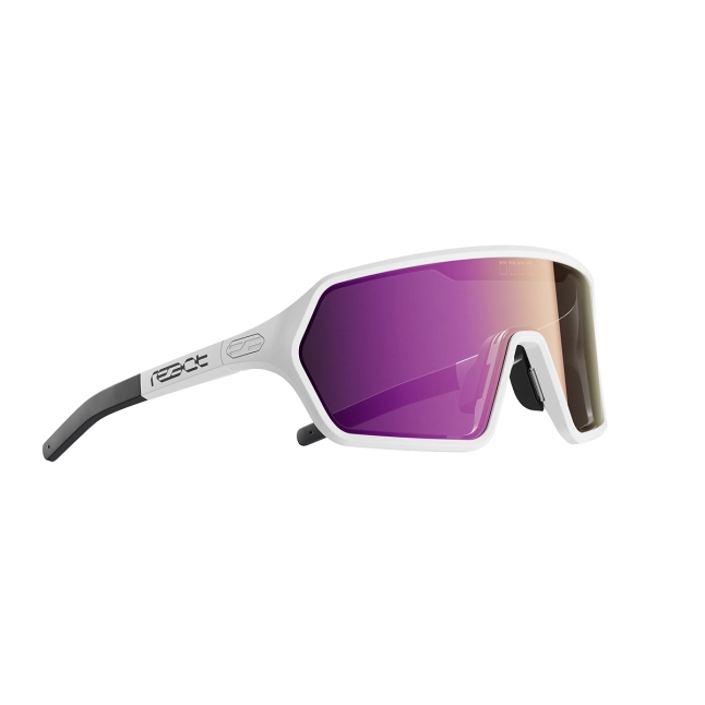 optrel sports Sonnenbrille React Rev nova/weiss Gr. M