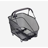 Racktime Korb Baskit Trunk, Snapit, schwarz, inkl. Adapter