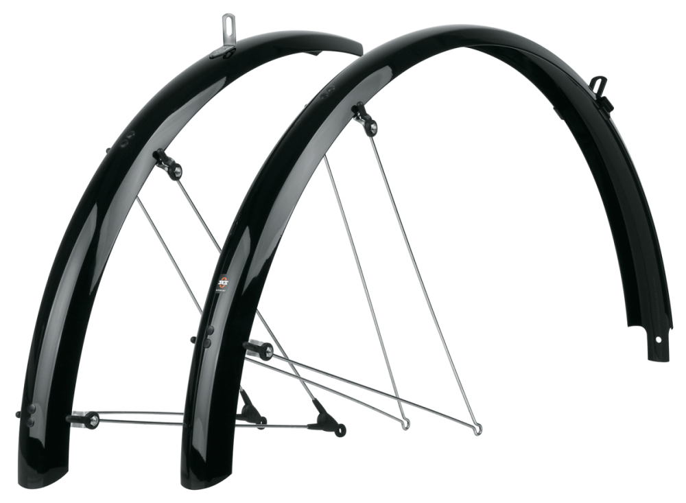 SKS Schutzblechgarnitur Bluemels Basic 28" 55 mm schwarz