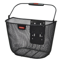 KlickFix Lenkerkorb UNI anthrazit mit Platte 16L