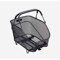 Racktime Korb Baskit Trunk, Snapit, schwarz, inkl. Adapter