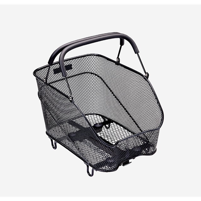 Racktime Korb Baskit Trunk Small, 38x25x27,4 cm, Snapit 2.0, schwarz, 12ltr, inkl.Adapter