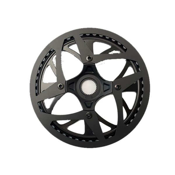 Miranda Kettenblatt 50T Gen4 Kettenl. 47.5mm , 11-12 fach, schwarz Trekking inkl. Spide
